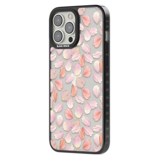 Pink Petals Transparent Design