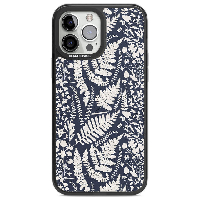 Wildflowers and Ferns on Navy