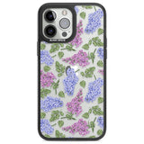 Purple Blossoms Transparent Floral