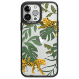 Two Jaguars & Foliage Jungle Cat Pattern