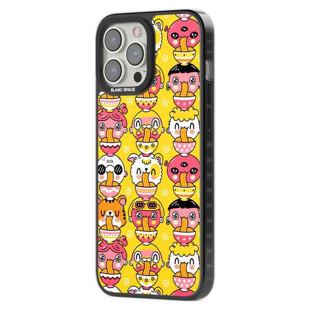 Ramen Noodle Kawaii Pattern