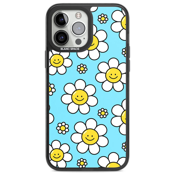 Daisy Faces Kawaii Pattern