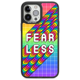 Fearless Phone Case iPhone 13 Pro Max / Black Impact Case,iPhone 14 Pro Max / Black Impact Case Blanc Space