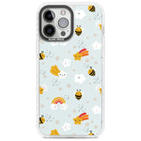 Sweet As Honey Patterns: Bees & Rainbows