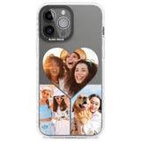 Personalised Heart Photo GridPhone Case for iPhone 14 Pro Max