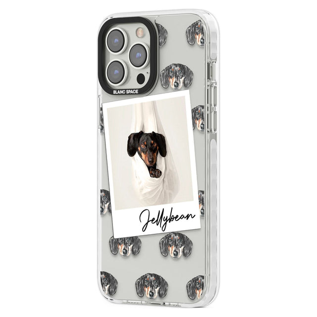 Personalised Dachshund, Black- Dog Photo Custom Phone Case iPhone 15 Pro Max / Black Impact Case,iPhone 15 Plus / Black Impact Case,iPhone 15 Pro / Black Impact Case,iPhone 15 / Black Impact Case,iPhone 15 Pro Max / Impact Case,iPhone 15 Plus / Impact Case,iPhone 15 Pro / Impact Case,iPhone 15 / Impact Case,iPhone 15 Pro Max / Magsafe Black Impact Case,iPhone 15 Plus / Magsafe Black Impact Case,iPhone 15 Pro / Magsafe Black Impact Case,iPhone 15 / Magsafe Black Impact Case,iPhone 14 Pro Max / Black Impact C