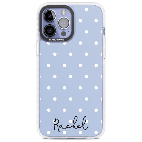 Personalised Powder Blue Dots