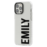 Personalised Create your own Warning Label Phone Case for iPhone 14 Pro Max