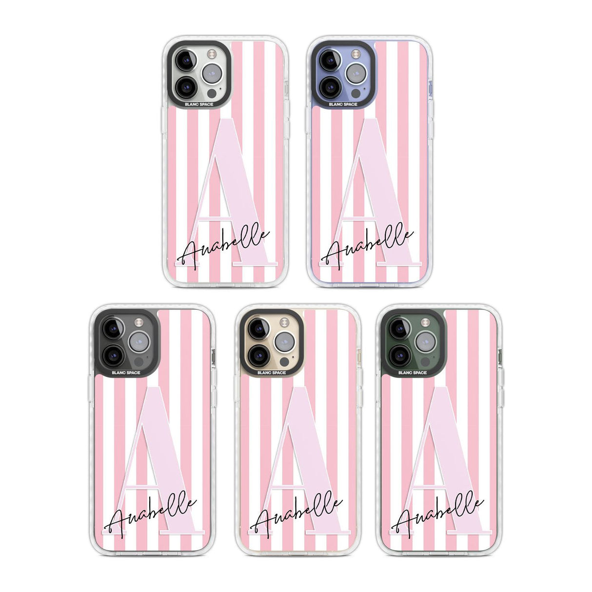 Personalised Pink Stripes & Large Monogram Custom Phone Case iPhone 15 Pro Max / Black Impact Case,iPhone 15 Plus / Black Impact Case,iPhone 15 Pro / Black Impact Case,iPhone 15 / Black Impact Case,iPhone 15 Pro Max / Impact Case,iPhone 15 Plus / Impact Case,iPhone 15 Pro / Impact Case,iPhone 15 / Impact Case,iPhone 15 Pro Max / Magsafe Black Impact Case,iPhone 15 Plus / Magsafe Black Impact Case,iPhone 15 Pro / Magsafe Black Impact Case,iPhone 15 / Magsafe Black Impact Case,iPhone 14 Pro Max / Black Impact