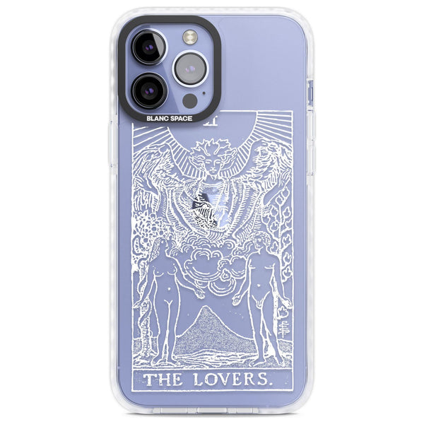 Personalised The Lovers Tarot Card (White)
