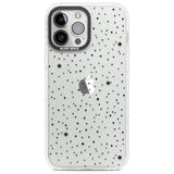 Celestial Starry Sky Phone Case iPhone 13 Pro Max / Impact Case,iPhone 14 Pro Max / Impact Case Blanc Space