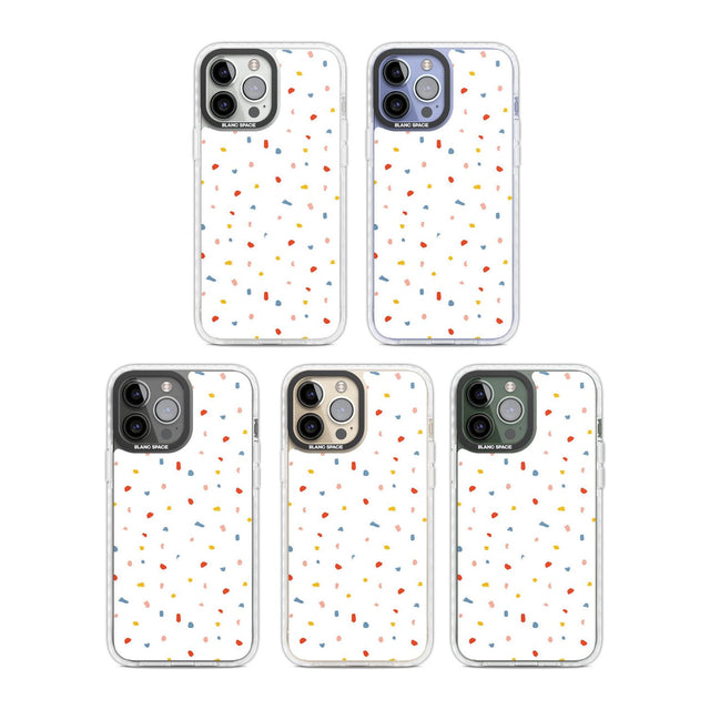 Confetti Print on Solid White Phone Case iPhone 15 Pro Max / Black Impact Case,iPhone 15 Plus / Black Impact Case,iPhone 15 Pro / Black Impact Case,iPhone 15 / Black Impact Case,iPhone 15 Pro Max / Impact Case,iPhone 15 Plus / Impact Case,iPhone 15 Pro / Impact Case,iPhone 15 / Impact Case,iPhone 15 Pro Max / Magsafe Black Impact Case,iPhone 15 Plus / Magsafe Black Impact Case,iPhone 15 Pro / Magsafe Black Impact Case,iPhone 15 / Magsafe Black Impact Case,iPhone 14 Pro Max / Black Impact Case,iPhone 14 Plus