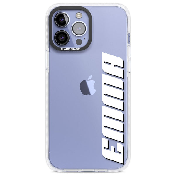 Personalised Vertical Bold Name