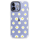 White Daisy Pattern (Clear)