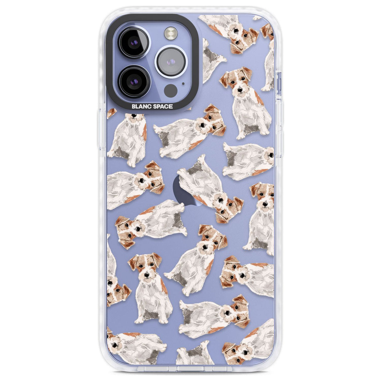 Wirehaired Jack Russell Watercolour Dog Pattern