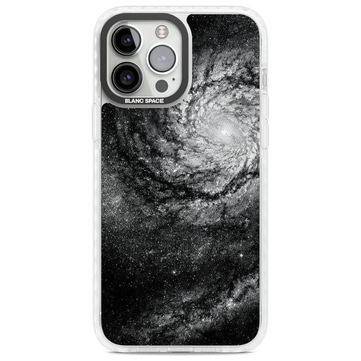 Night Sky Galaxies: Milky Way Galaxy Phone Case iPhone 13 Pro Max / Impact Case,iPhone 14 Pro Max / Impact Case Blanc Space