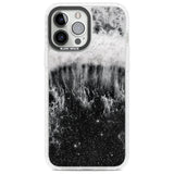 Ocean Wave Galaxy Print Phone Case iPhone 13 Pro Max / Impact Case,iPhone 14 Pro Max / Impact Case Blanc Space