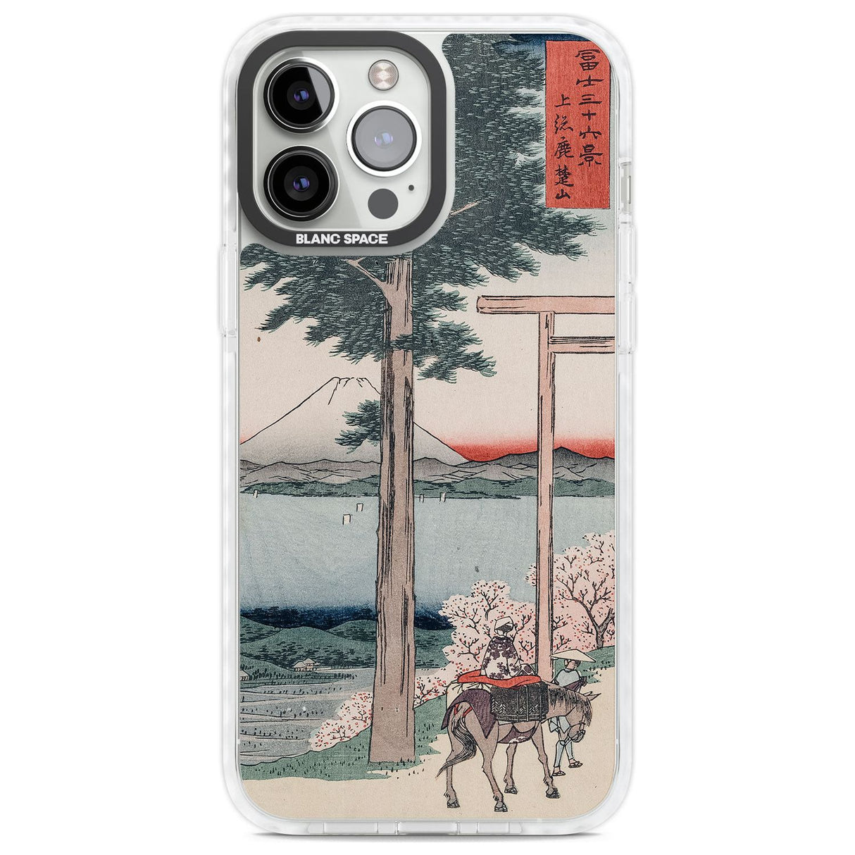 Gates to Mt. Fuji Phone Case iPhone 13 Pro Max / Impact Case,iPhone 14 Pro Max / Impact Case Blanc Space