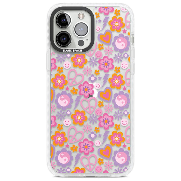 Peace, Love And Flowers Pattern