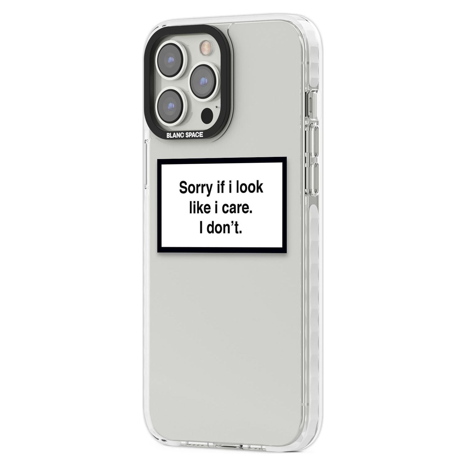 Sorry If I Look Like I Care