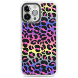 Rainbow Gradient Leopard Print