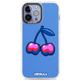 Cherry Bomb Phone Case iPhone 13 Pro Max / Impact Case,iPhone 14 Pro Max / Impact Case Blanc Space