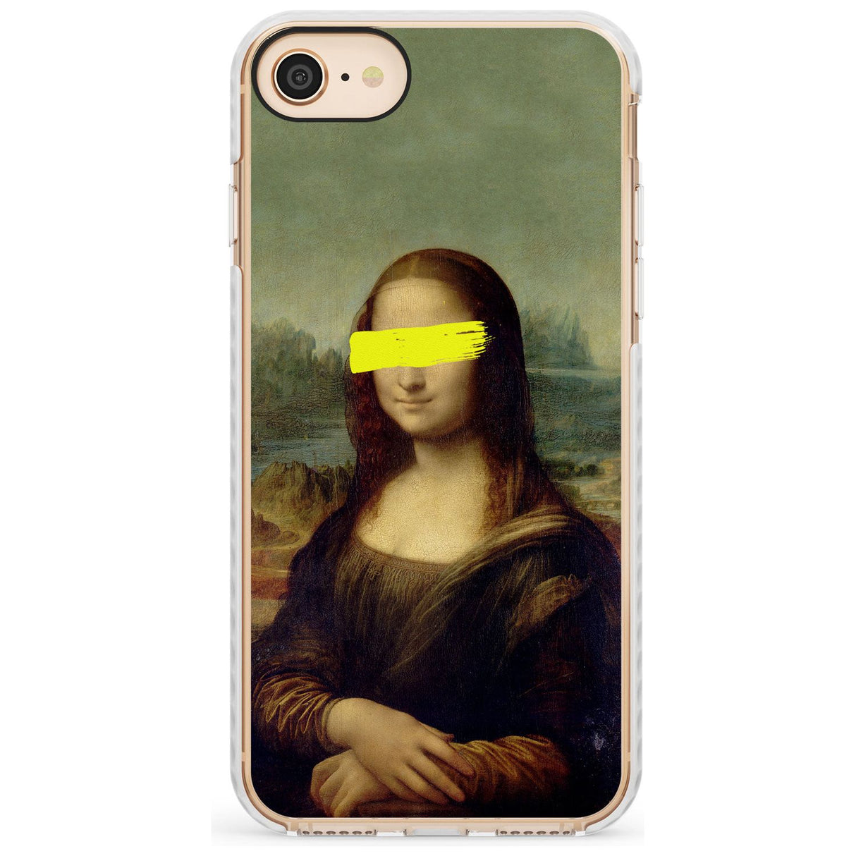 VANDALED MONA LISA Slim TPU Phone Case for iPhone SE 8 7 Plus