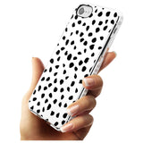 Dalmatian Print Slim TPU Phone Case for iPhone SE 8 7 Plus