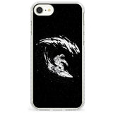 Surfing Astronaut Slim TPU Phone Case for iPhone SE 8 7 Plus