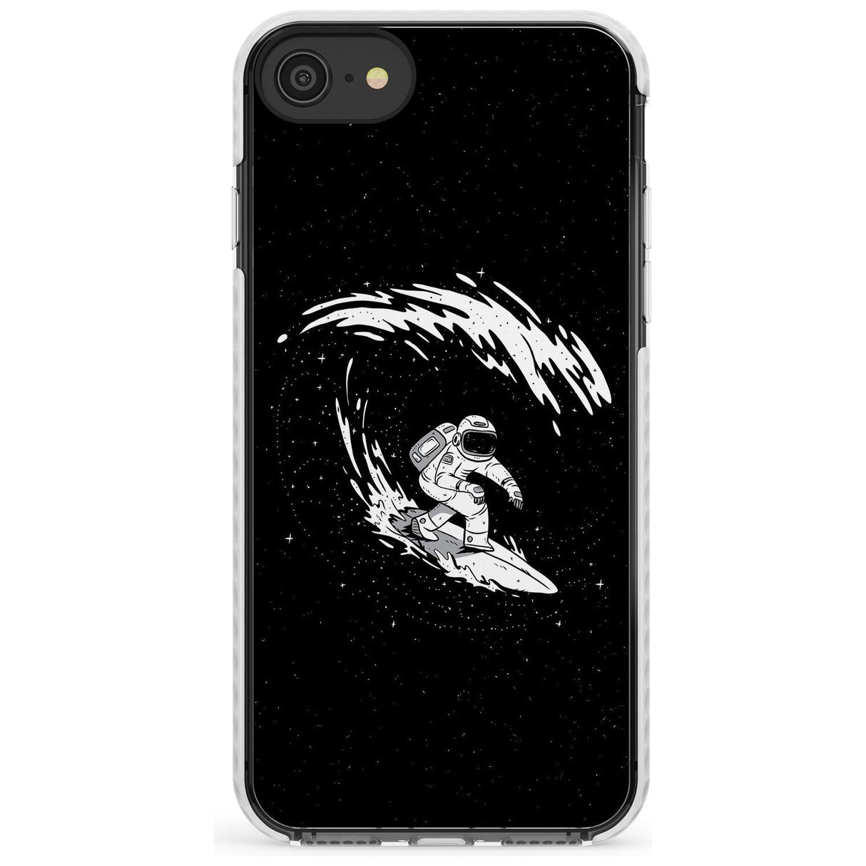 Surfing Astronaut Slim TPU Phone Case for iPhone SE 8 7 Plus