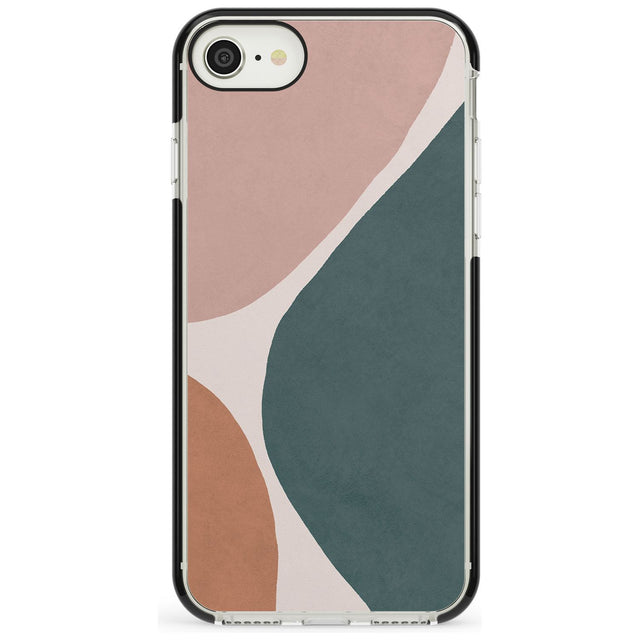 Lush Abstract Watercolour Design #8 Phone Case iPhone 7/8 / Black Impact Case,iPhone SE / Black Impact Case Blanc Space