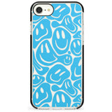 Blue Acid Faces Phone Case for iPhone SE