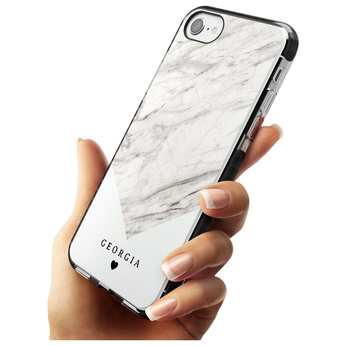 White Marble iPhone Case   Custom Phone Case - Case Warehouse