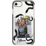 Personalised Snake Instant Photo Phone Case for iPhone SE