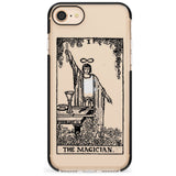 The Magician Tarot Card - Transparent Pink Fade Impact Phone Case for iPhone SE 8 7 Plus