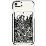 The Empress Tarot Card - Transparent Pink Fade Impact Phone Case for iPhone SE 8 7 Plus