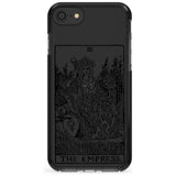 The Empress Tarot Card - Transparent Pink Fade Impact Phone Case for iPhone SE 8 7 Plus