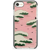 Japanese Pink Sky by Watanabe Seitei Pink Fade Impact Phone Case for iPhone SE 8 7 Plus