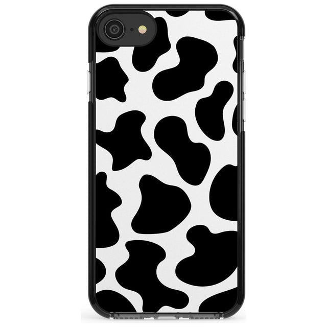 Cow Print Pink Fade Impact Phone Case for iPhone SE 8 7 Plus