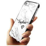 White Marble iPhone Case   Custom Phone Case - Case Warehouse