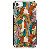 Abstract Leaves Phone Case for iPhone SE