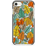 Abstract Leaves Phone Case for iPhone SE