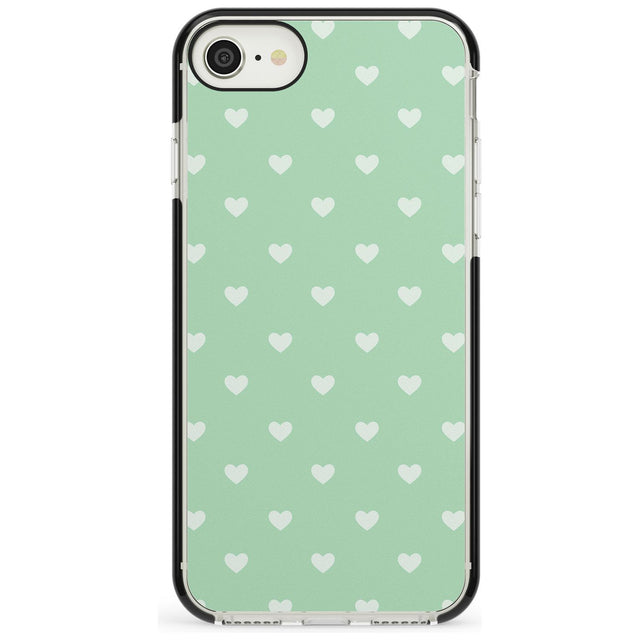 Small Heart Pattern: Green