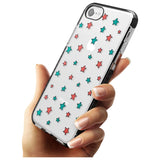 Heartstopper Stars Pattern Black Impact Phone Case for iPhone SE 8 7 Plus