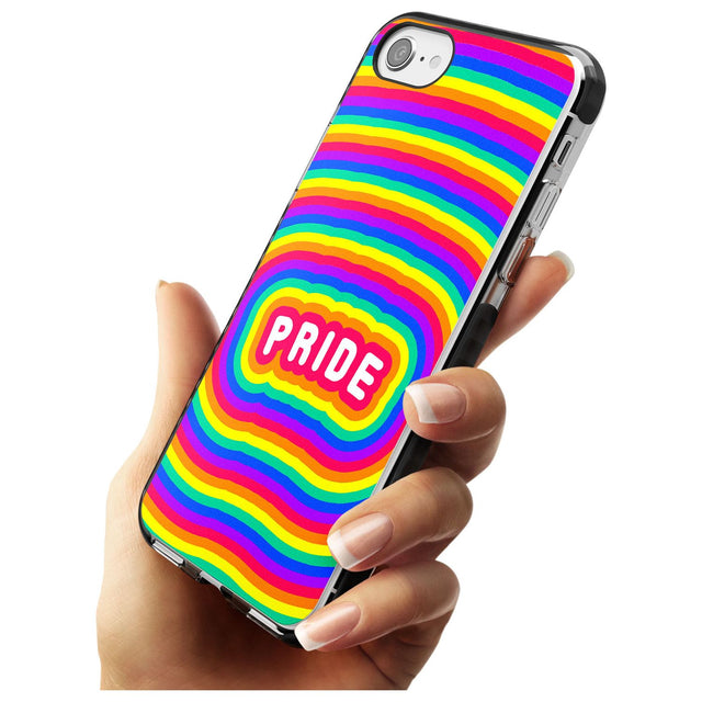 Pride Black Impact Phone Case for iPhone SE 8 7 Plus