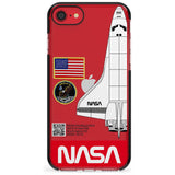 NASA Apollo 11 Black Impact Phone Case for iPhone SE 8 7 Plus