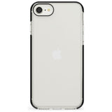 Clear Black Impact Phone Case iPhone 7/8 / Black Impact Case,iPhone SE / Black Impact Case Blanc Space