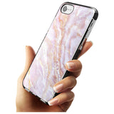 Soft Pink & Yellow Onyx Marble Texture Pink Fade Impact Phone Case for iPhone SE 8 7 Plus