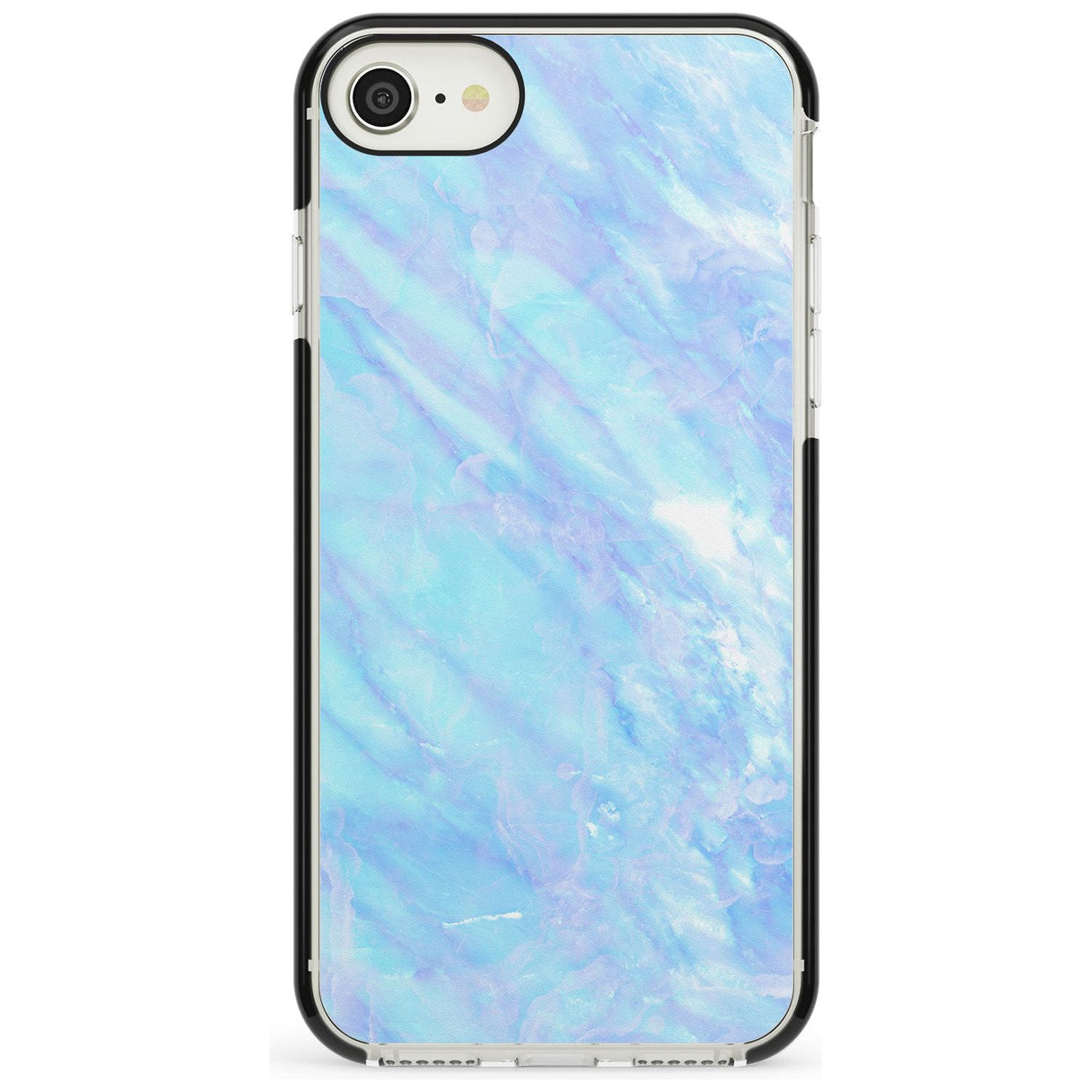 Iridescent Crystal Marble iPhone Case  Black Impact Phone Case - Case Warehouse