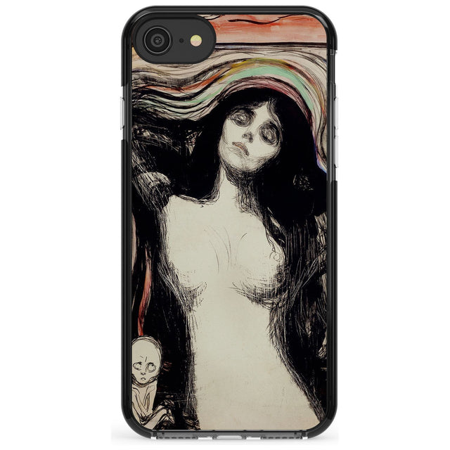 Madonna Black Impact Phone Case for iPhone SE 8 7 Plus